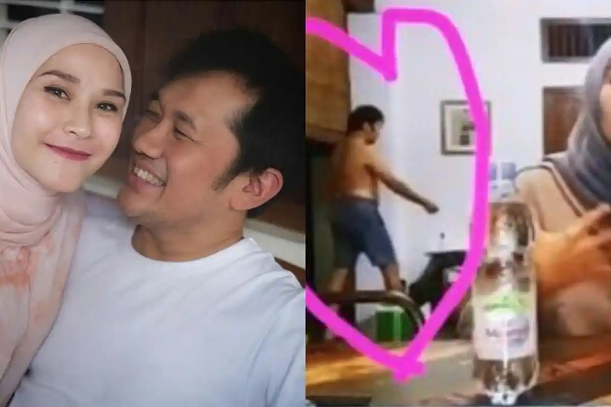 Zaskia Mecca Cerita Kejadian Kocak saat Diinterview Live, sang Suami, Hanung Kelihatan Tanpa Baju