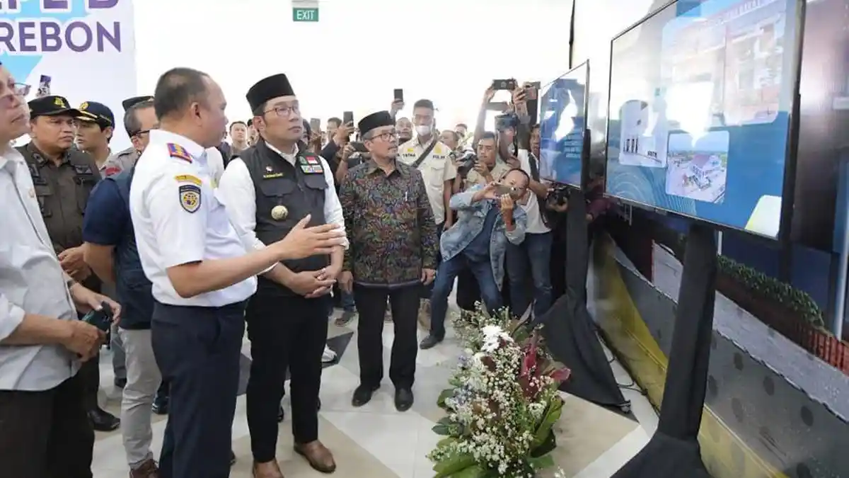 Gubernur Jabar Resmikan Terminal Ciledug Cirebon, Emil: Bakal Banyak Wisatawan dan Pekerja ke Sini