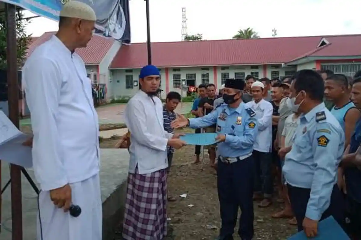 208 Napi Lapas Klas IIB Tebo Dapat Remisi Idul Fitri