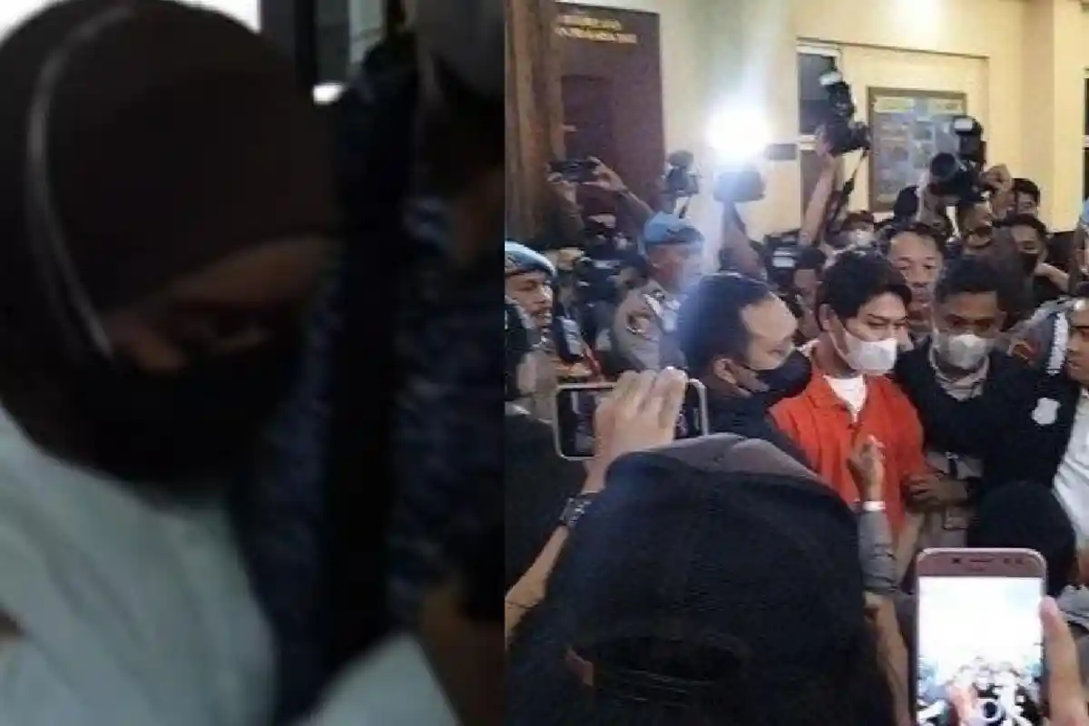 Pertemuan Haru Lesti Kejora dan Rizky Billar di Polres Metro Jakarta Selatan? Suaminya Resmi Ditahan