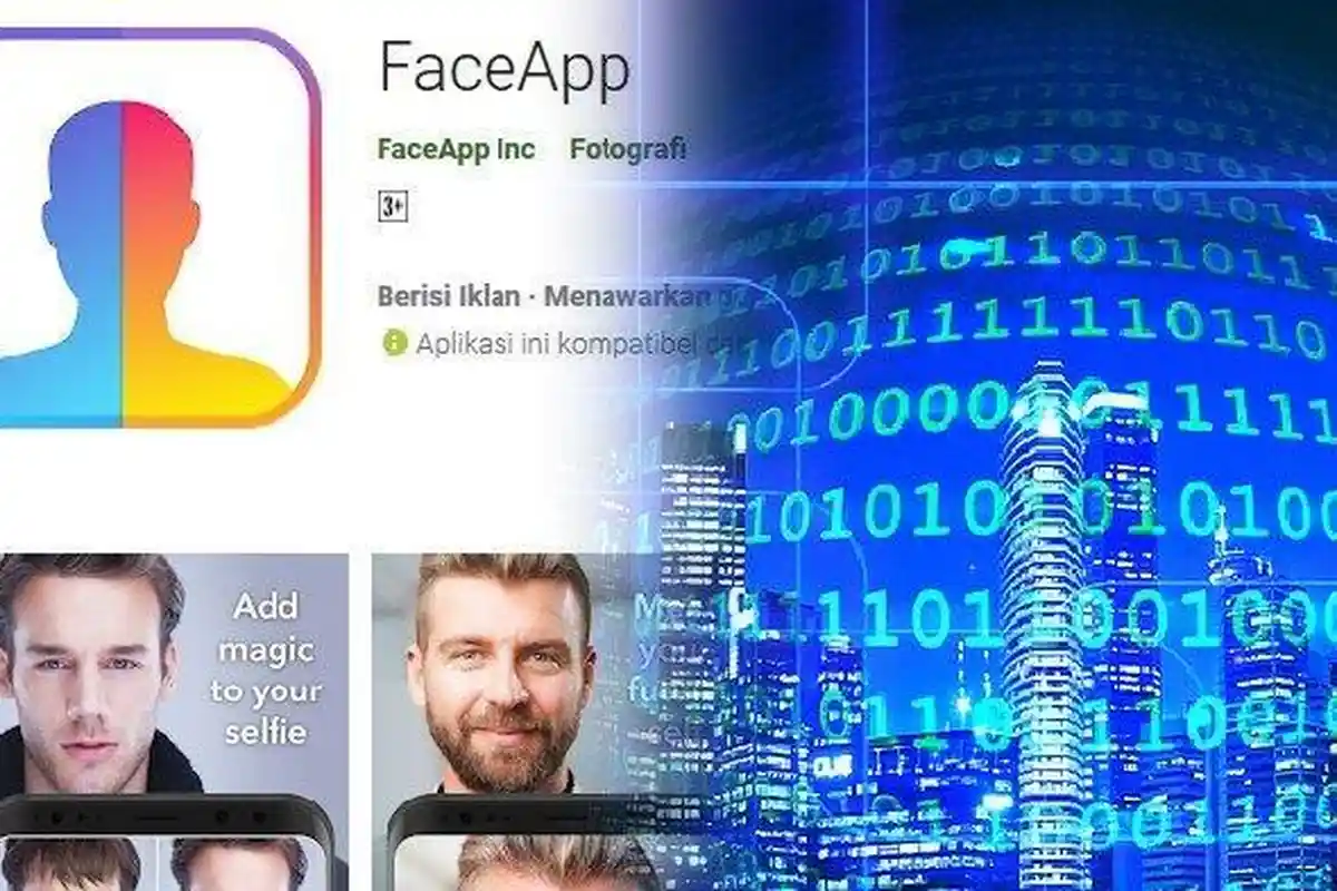 Sempat Dikatakan Berbahaya, Pakar Telematika Sebut FaceApp Tidak Mencuri Data Penggunanya