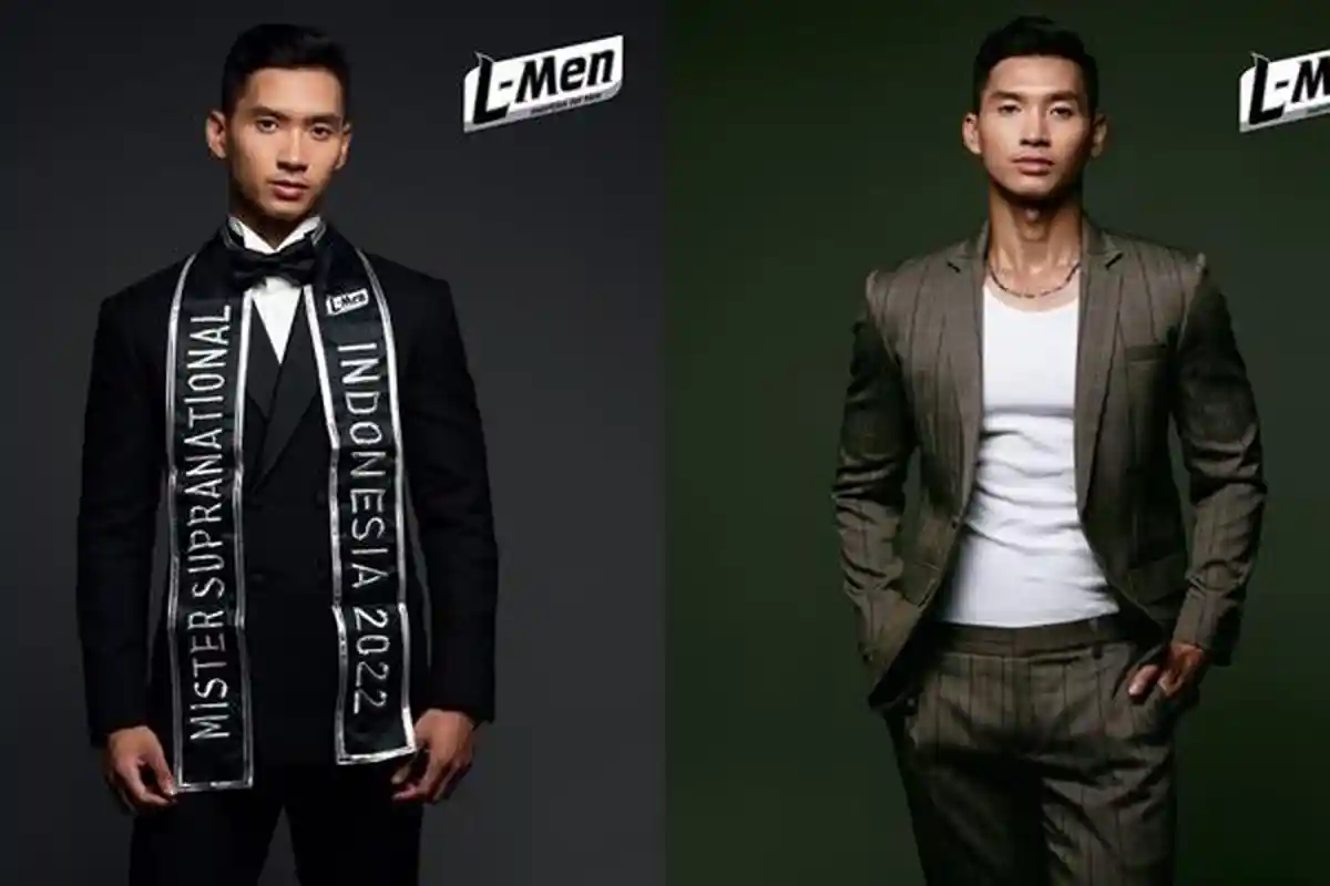 Adib Dwitamma 1st Runner Up The New L-Men of The Year 2022 Ikuti Ajang Mister Supranational 2023