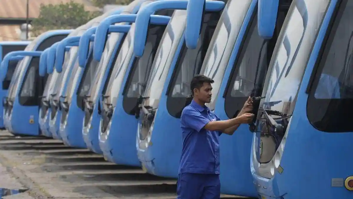 100 Bus Listrik TransJakarta Akan Beroperasi Pada 2020