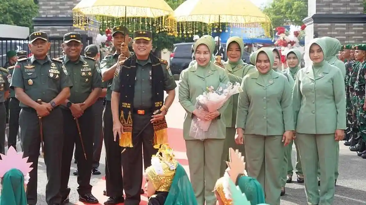 Pangdam IM Ingatkan Dua Agenda Nasional Kedepan di Aceh pada Prajurit Kodim Aceh Timur