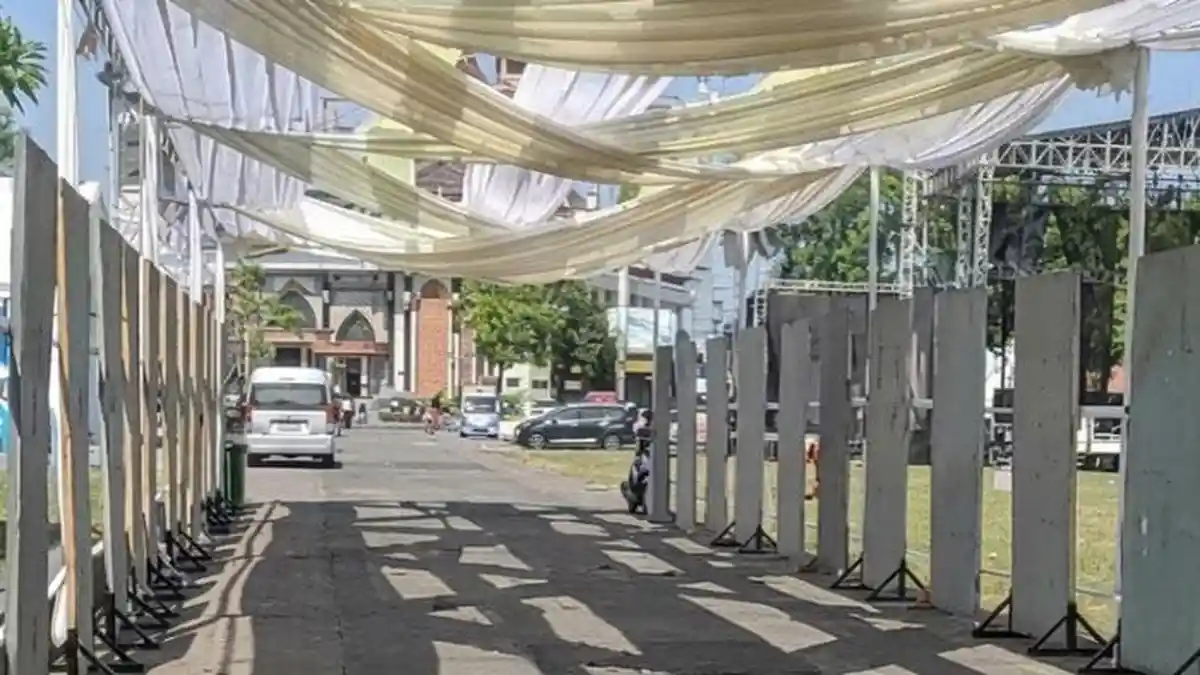 PKL Kuasai Area Pameran Jombang Fest 2026 Berujung Seniman Bongkar Lukisan, Pemkab Akui Lalai