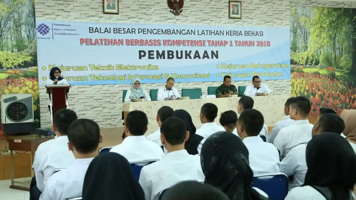 576 Peserta Ikuti Program Pelatihan Berbasis Kompetensi di BBPLK Bekasi