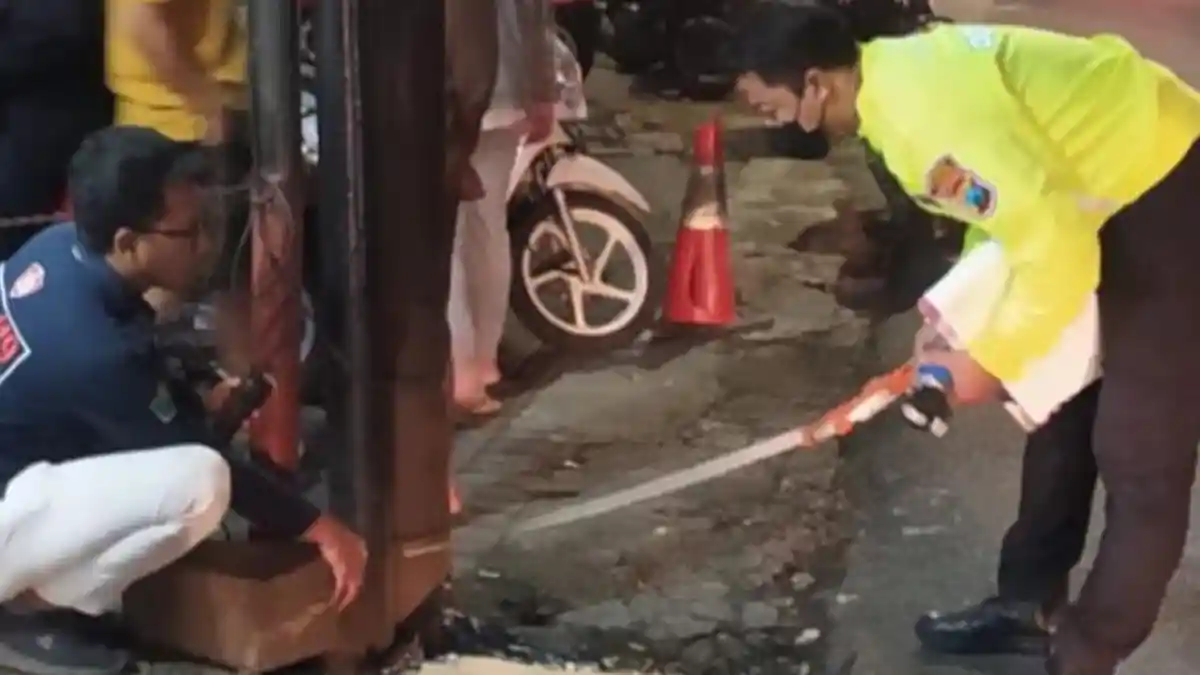 Pengendara Motor Tewas Akibat Kecelakaan di Jl LA Sucipto Kota Malang