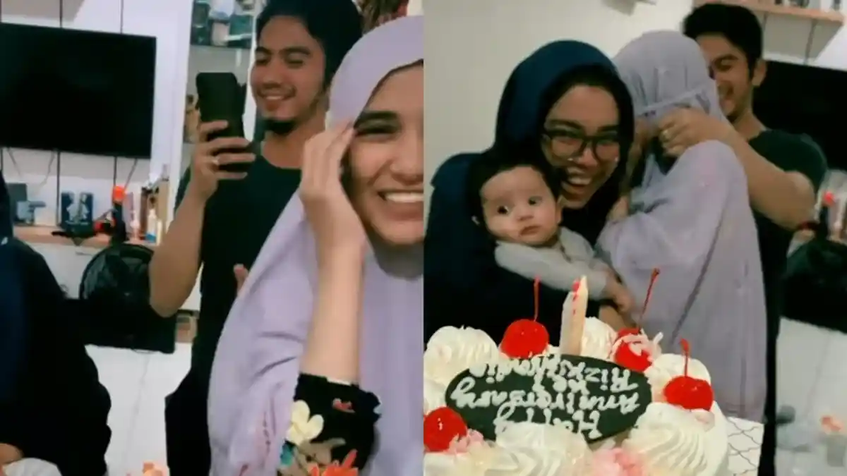 Rizki DA Mesra Lagi dengan Nadya Mustika, Rangkul Istri Depan Orang-orang, Diminta Tambah Anak