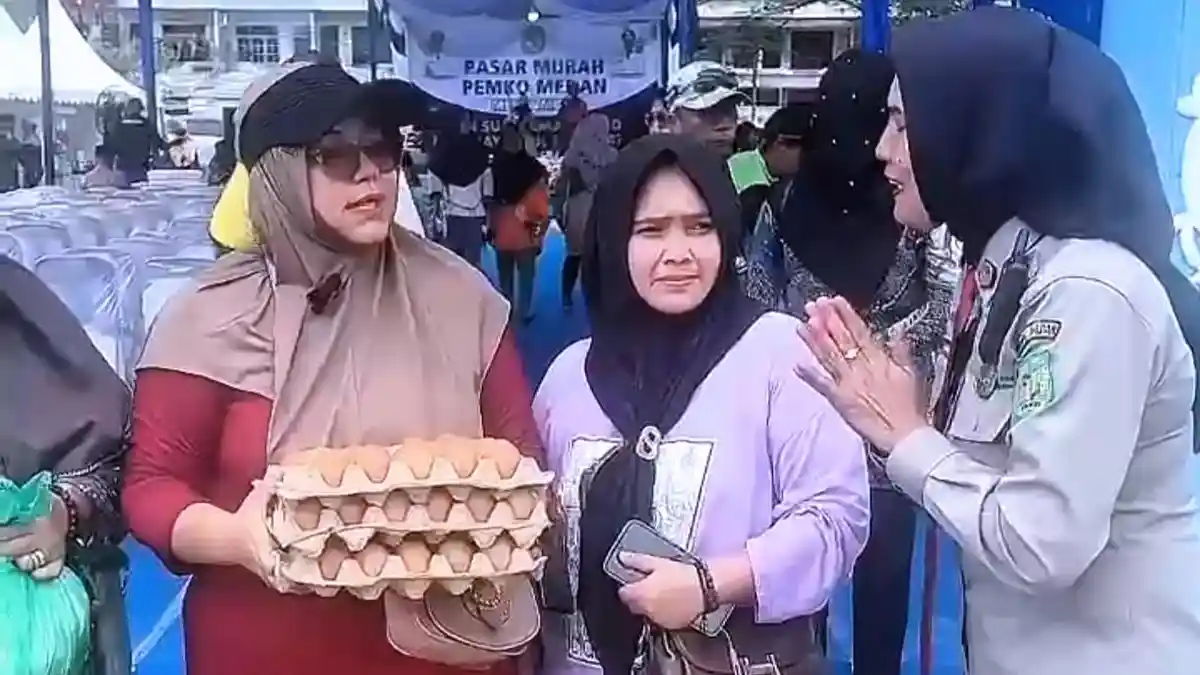 Satpol PP Pariwisata Kota Medan Dikerahkan Amankan Pasar Murah