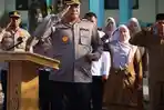 Kapolres Nagan Raya Gelar ‘Saweu Sikula’ di SMAN 1 Seunagan, Ajak Siswa Disiplin dan Jauhi Narkoba