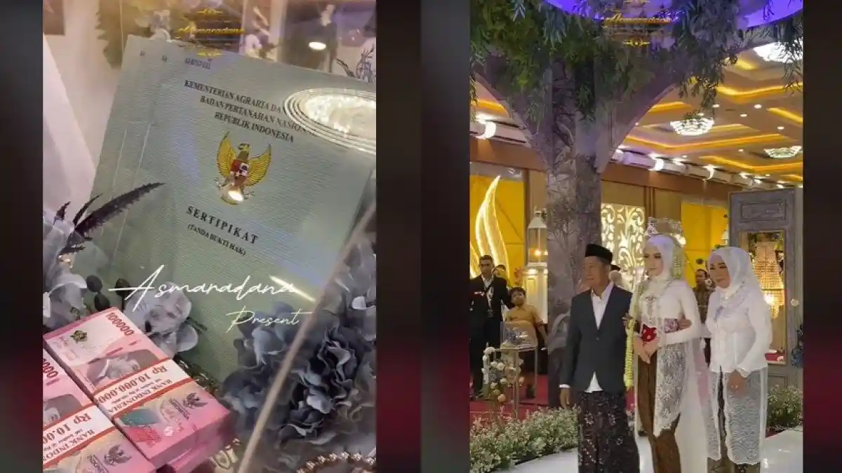 VIRAL Nikahan Sultan, Maharnya Sertifikat Kos-kosan hingga Mobil, Terkuak Pekerjaan Pengantin Pria
