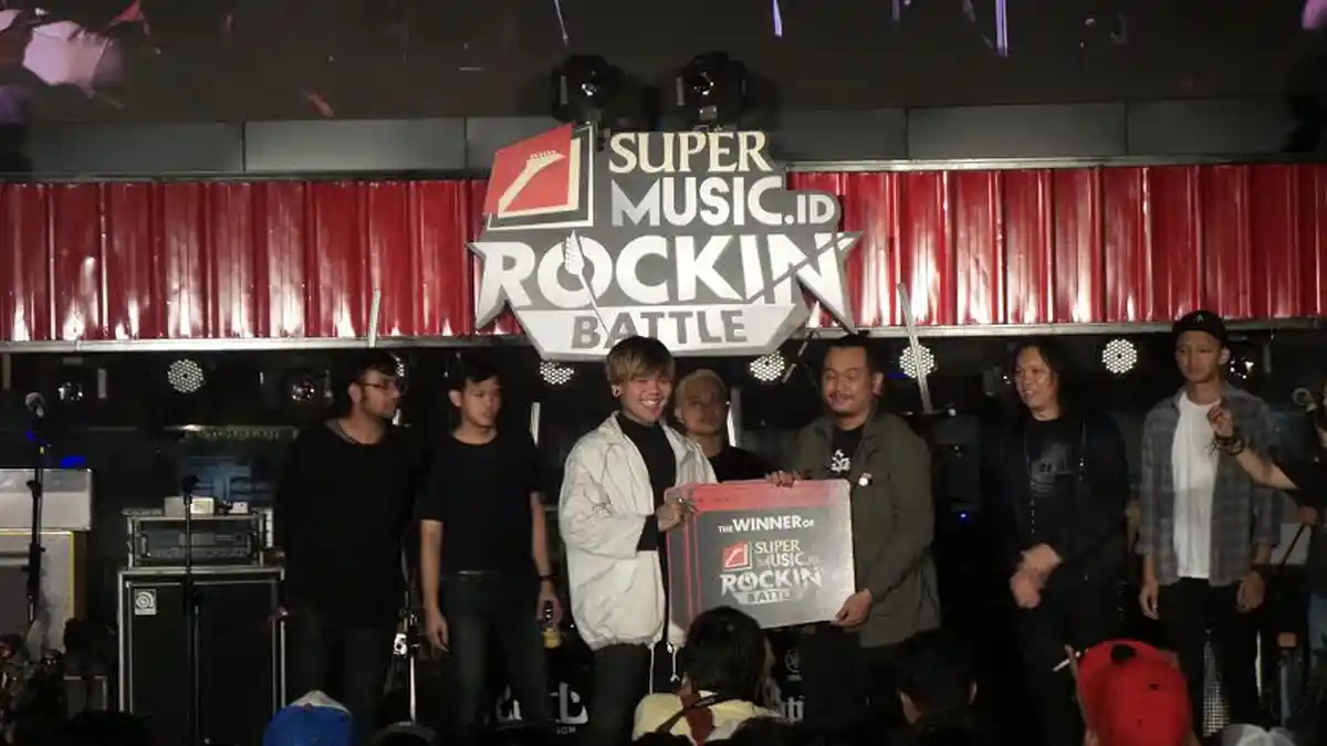 Unik, Band Ini Bawa Pulang Gelar Juara Supermusic.ID Rockin Battle 2017