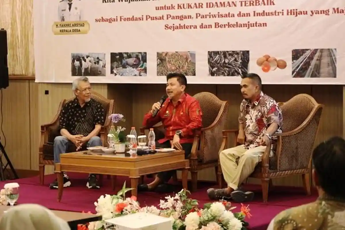 Lembaga Desa Loa Duri Ilir Kukar Dilatih Tentang Ketahanan Pangan