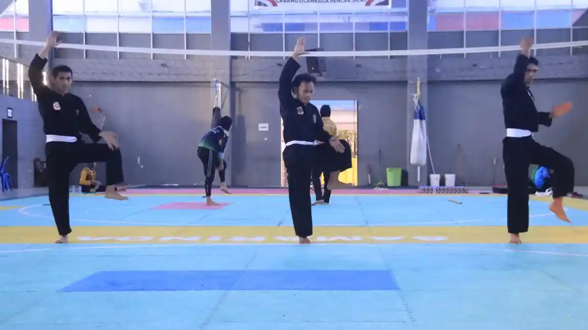 Target 2 Emas di PON XXI Aceh-Sumut 2024, Pencak Silat Kaltim Try Out ke Malaysia