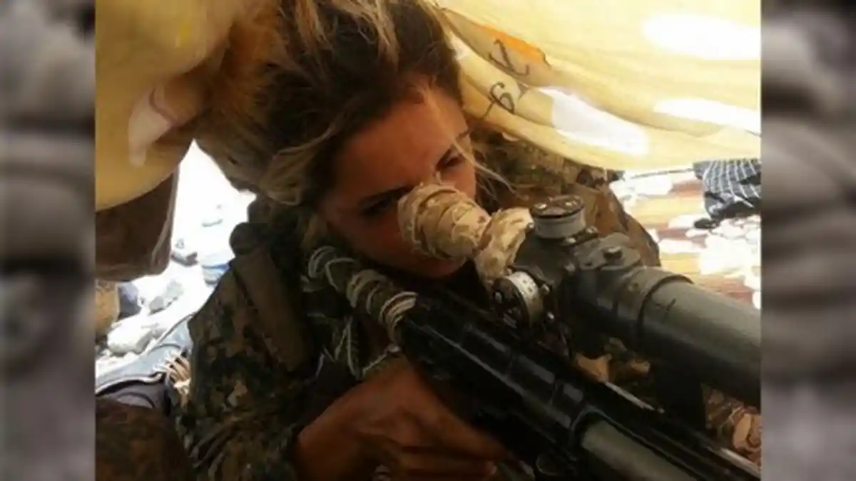 Ini Si Sniper Cantik yang Diburu ISIS, yang Bisa Menangkapnya Dihadiahi Rp 13 Miliar