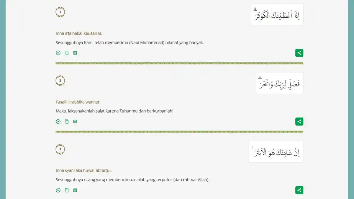 Bacaan Surat Al Kautsar Dibaca 17 Kali dalam Sholat Tolak Bala Rebo Wekasan 2025