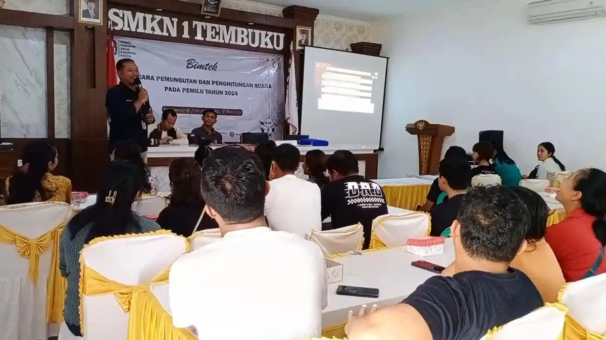 KPPS Bangli Diberikan Bimtek, KPU Tekankan Beberapa Hal, Salah Satunya Penerangan TPS