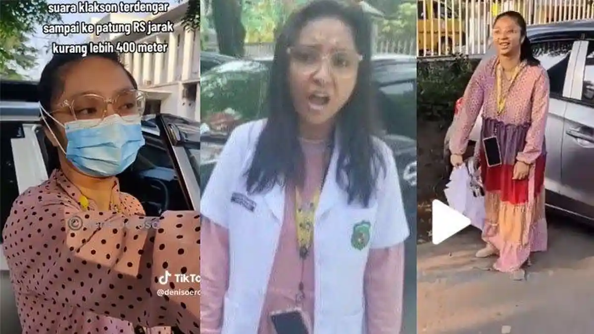 Dokter Muda Bingung Terus Diklakson, Ingin Tanya Maksud Malah Berujung Cekcok dengan Emak-emak