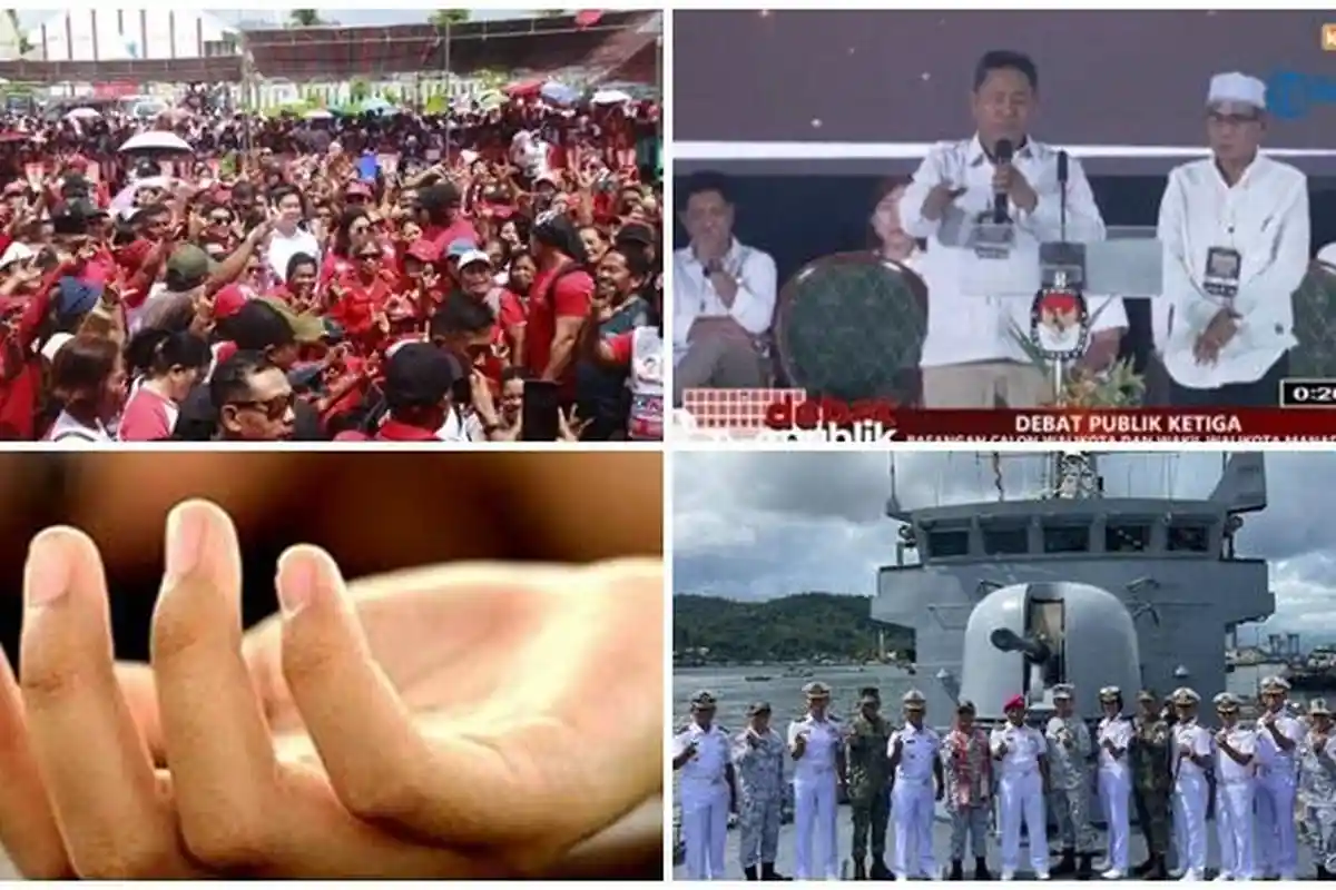 5 Berita Populer Sulut Malam Ini: Kapal Perang Filipina Kunjungi Bitung hingga Pilgub Sulut