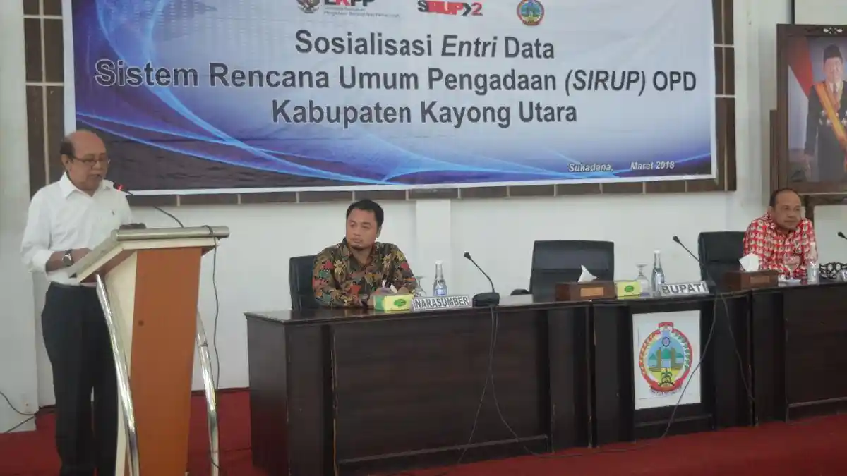 Buka Sosialisasi Entri Data RUP, Hildi Hamid Minta OPD Jalankan Aplikasikan SiRUP