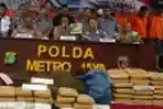 Pengungkapan Kebun Penghasil 1,3 Ton Ganja 