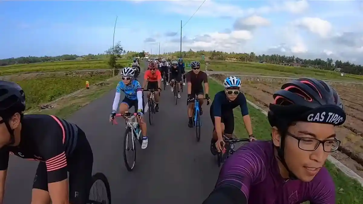 AMBYAR! Granfondo 120Km PRURide 2019, Diantara Biru Langit Parangtritis dan Teduh Perbukitan Imogiri