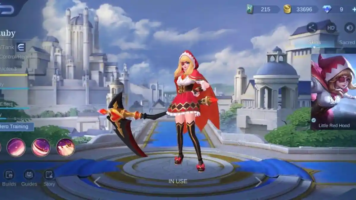 Rekomendasi Item Build Hero Ruby di Mobile Legends 2023: Endless Battle hingga War Axe