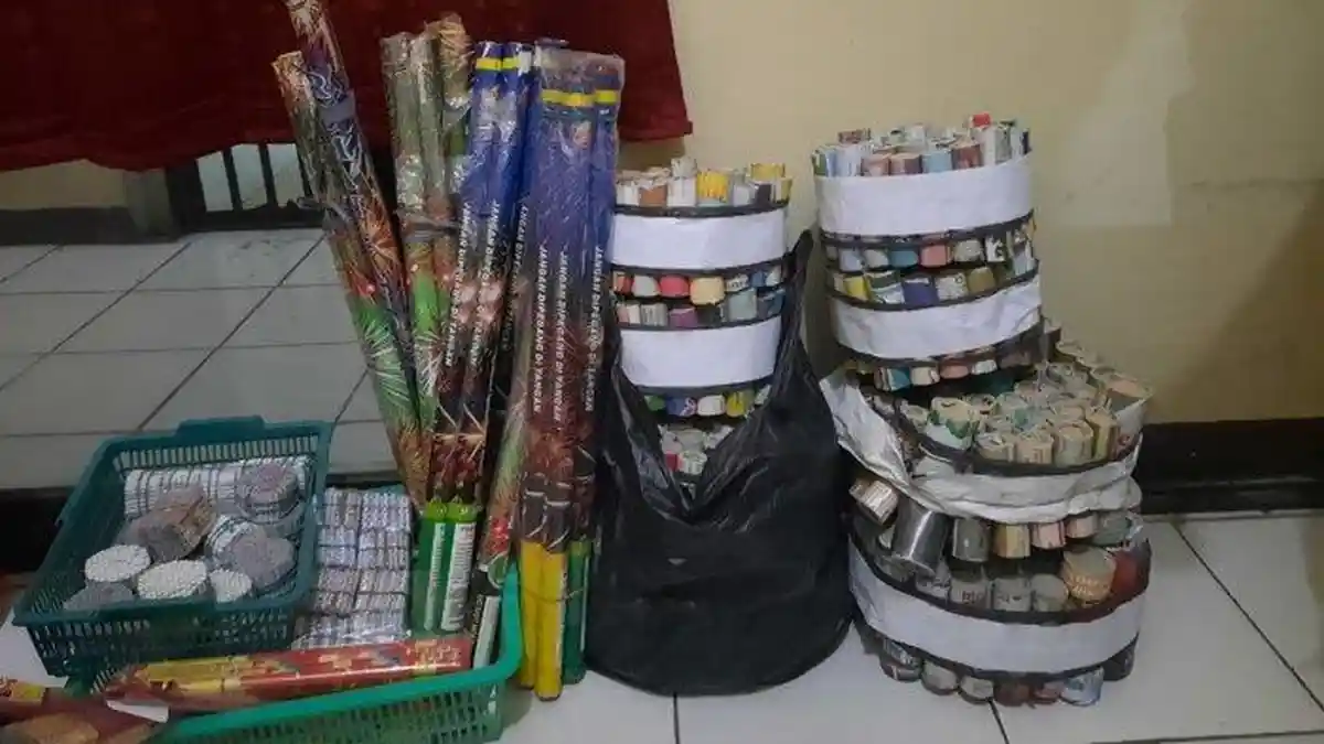 Dua Hari Razia di Ciampea Bogor, Petugas Gabungan Sita 13 Ribu Butir Petasan