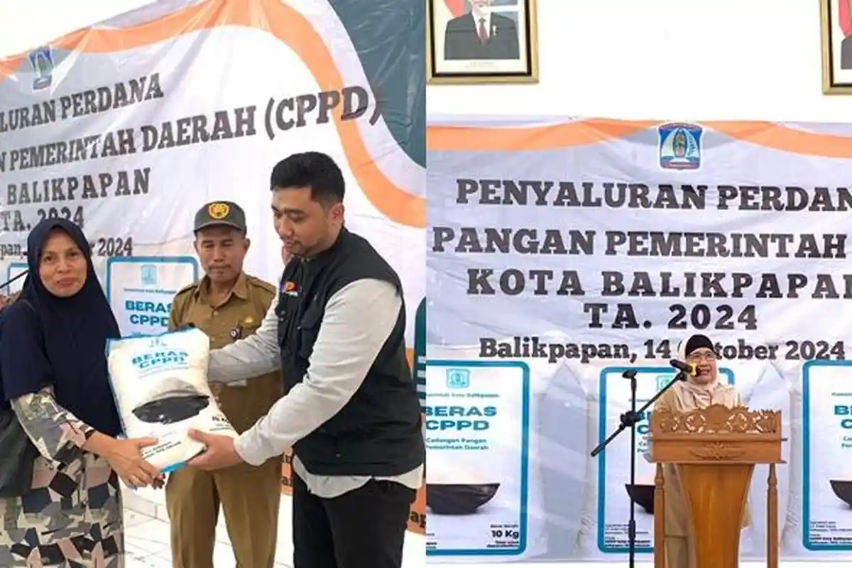 4.000 KK dari 28 Kelurahan di Balikpapan Terima 10 Kg Beras dari Program Cadangan Pangan Pemda