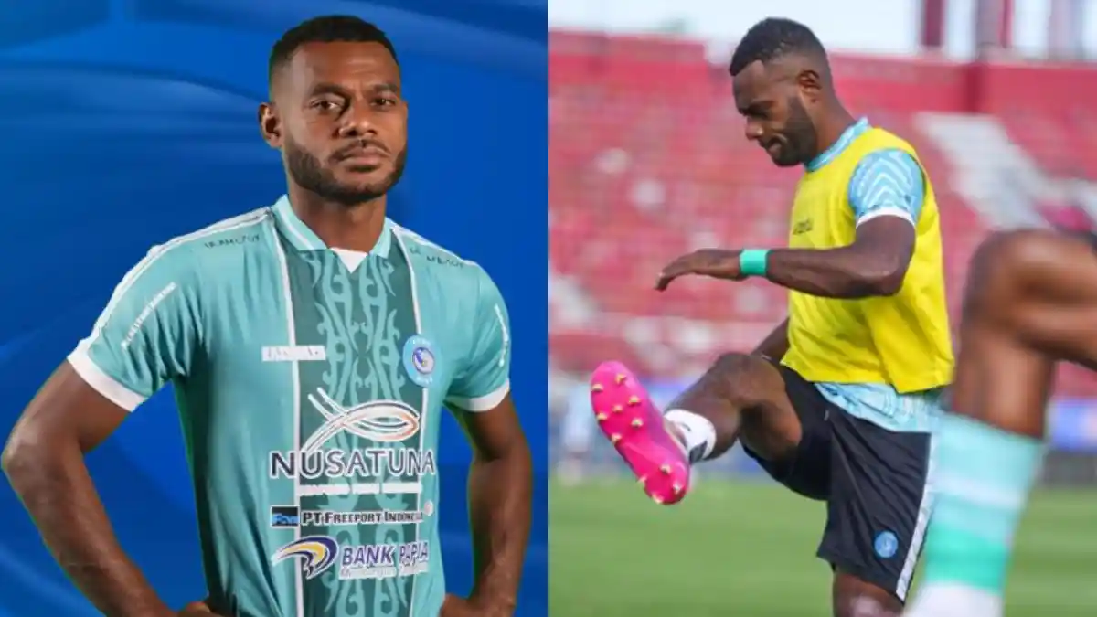 Profil Marckho Merauje: Full Bek PSBS Biak yang Diam-diam Menghanyutkan, Persik Kediri Waspada