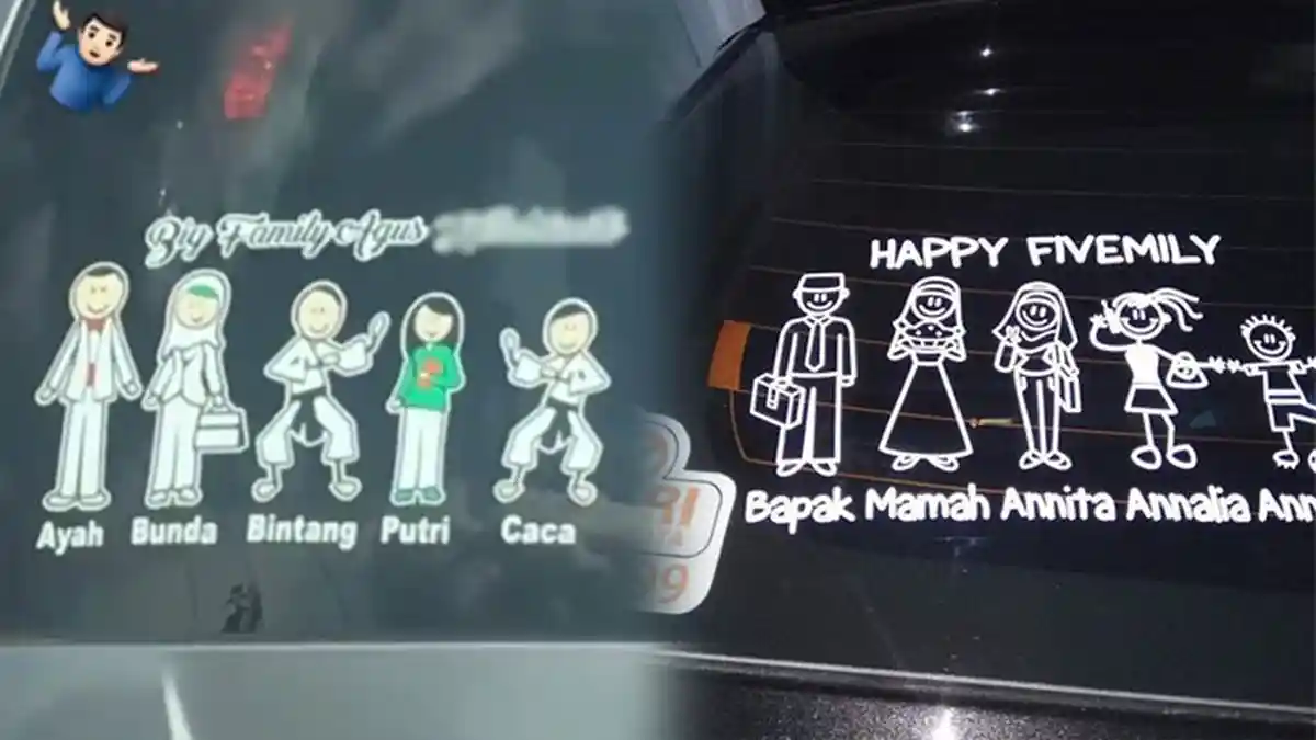 Akun Ini Bongkar Bahayanya Stiker Mobil Keluarga yang Jarang Diketahui Publik, Jangan Disepelekan!