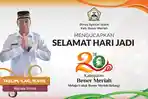 Ucapan Selamat HUT Bener Meriah ke 20 Tahun dari Dinas Syariat Islam Bener Meriah