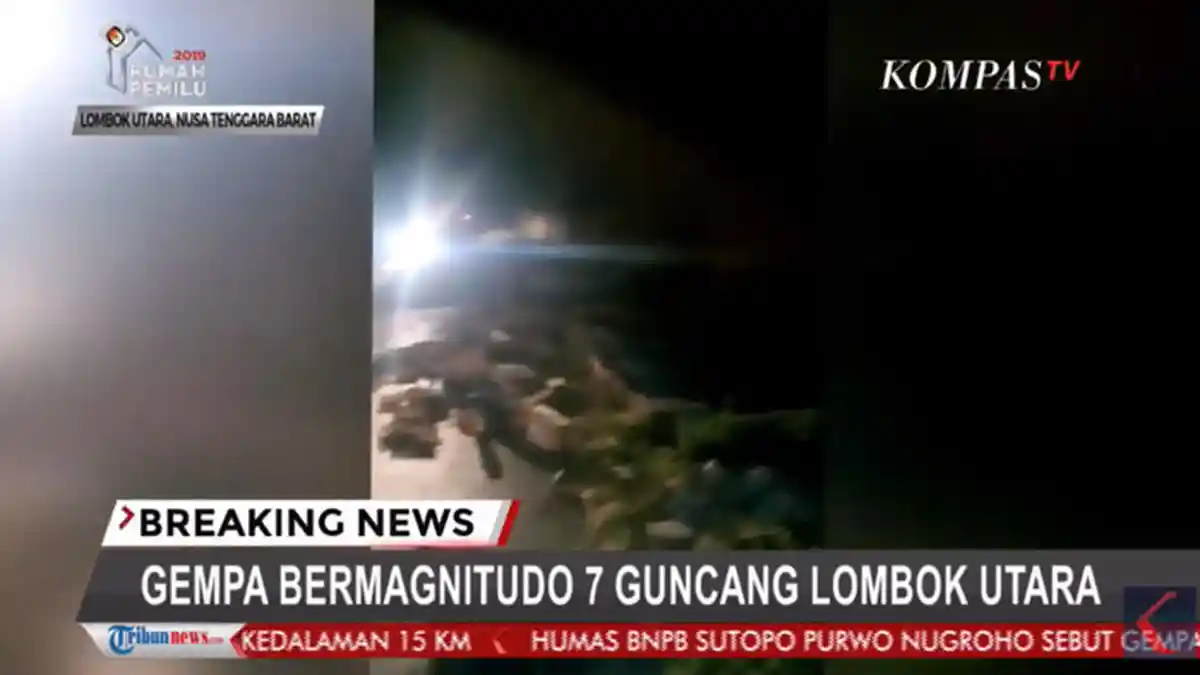 Update Jumlah Korban Gempa Lombok NTB: 91 Orang Meninggal Dunia, 209 Luka-luka