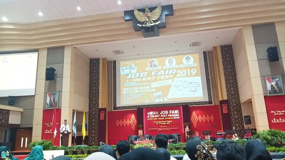 Job Fair 2019 dan Talent Fest di UNP Ternyata Diikuti Perusahaan Dalam dan Luar Negeri