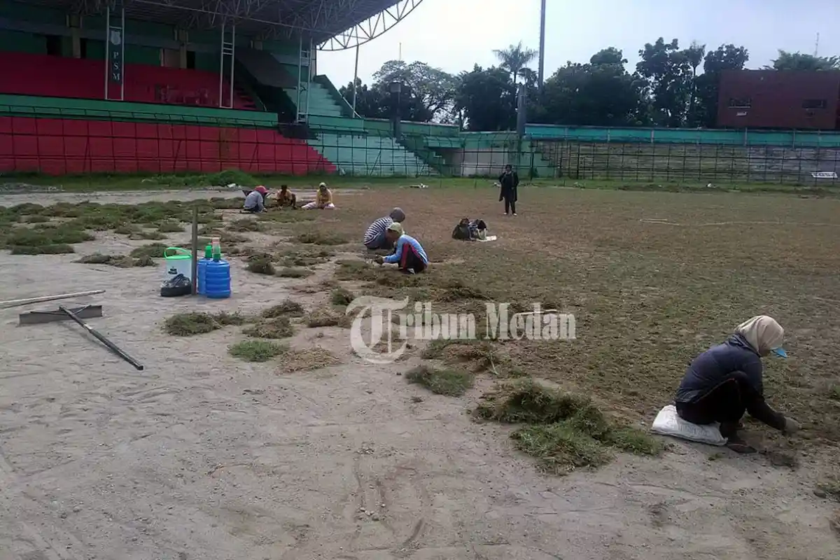 Jelang Liga 1 Stadion Teladan Masih Kupak-kapik, Suporter PSMS Akan Turun ke Jalan