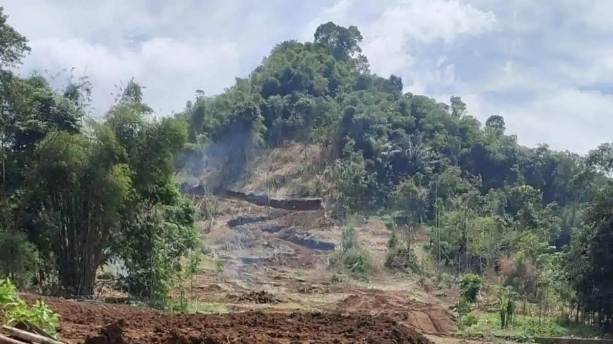 Bukit Dekat Gunung Kacapi 'Pitak' Dibabat Pengembang Perumahan, Pemkab Sumedang Evaluasi Rekotek