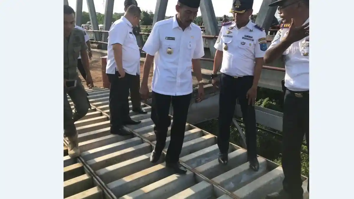 BREAKING NEWS, Mobil Pribadi Bisa Melintas di Jembatan Way Mesuji Perbatasan Lampung Sumsel