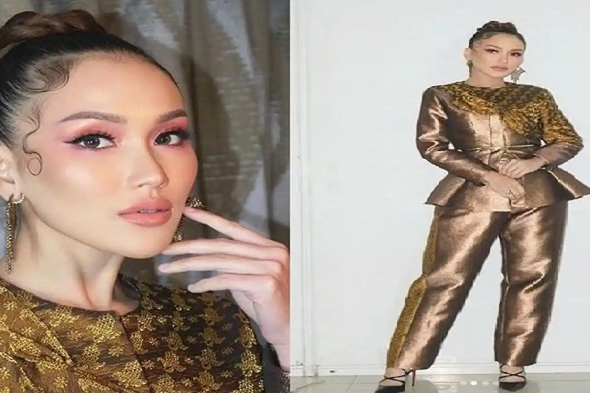 Ayu Ting Ting Makin Anggun dengan Busana Coklat Keemasan, Ratu Depok Diminta Konsisten Berpakaian