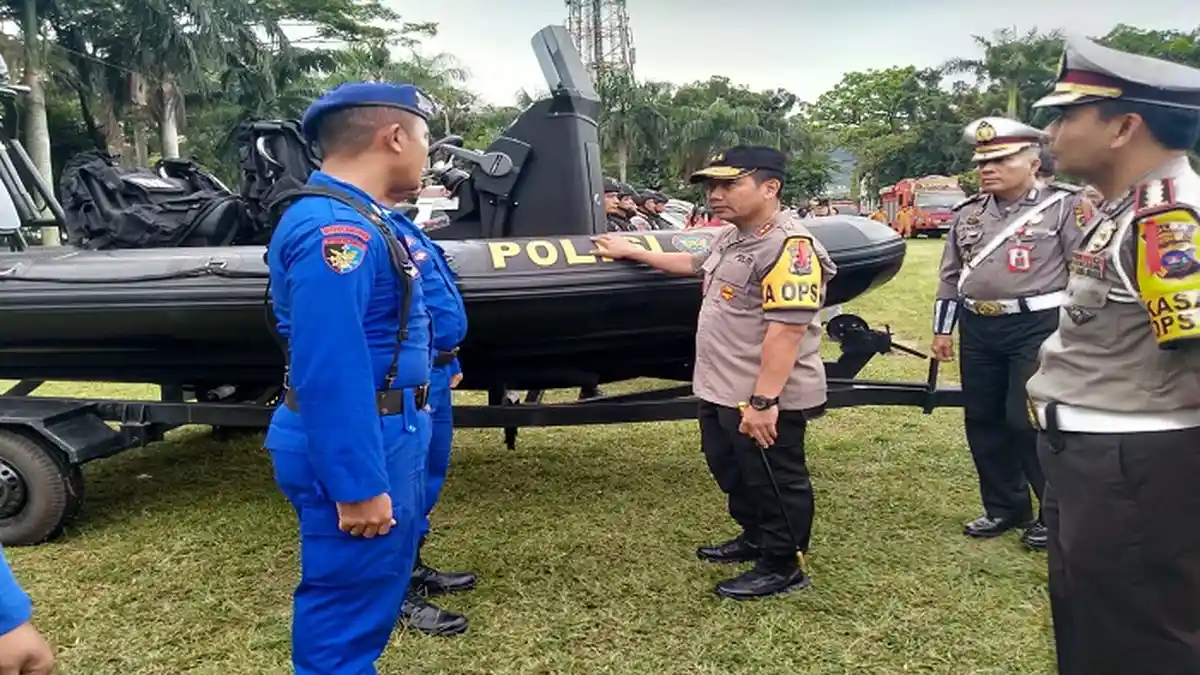 Jelang Natal dan Tahun Baru,Polri dan Instansi Terkait Adakan Apel Gelar Pasukan Operasi Lilin 2019