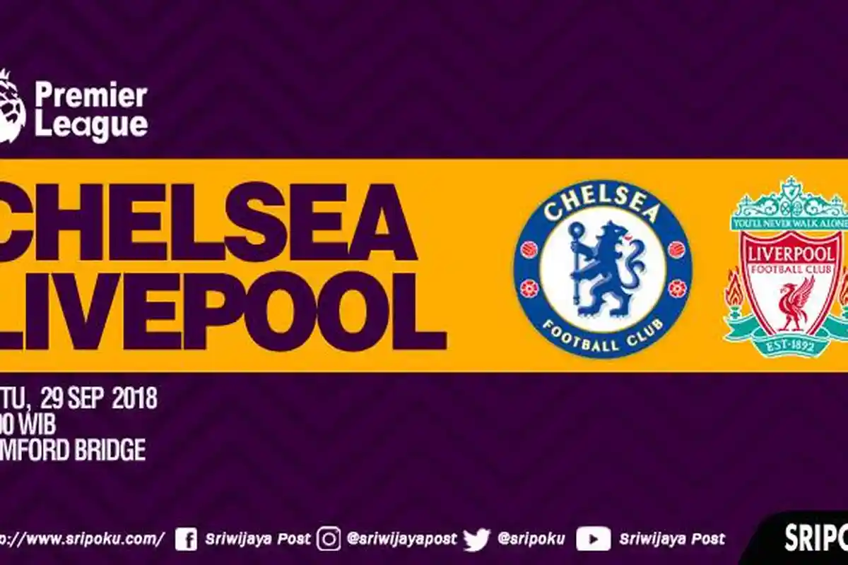Hasil Pertandingan Chelsea vs Liverpool, Kesempurnaan Liverpool Tercoreng di Pekan Ketujuh