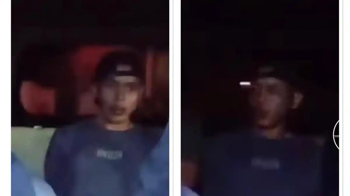 Sungguh Kocak! Maling 'BAB' di Celana saat Diciduk Polisi, Videonya Viral di Media Sosial
