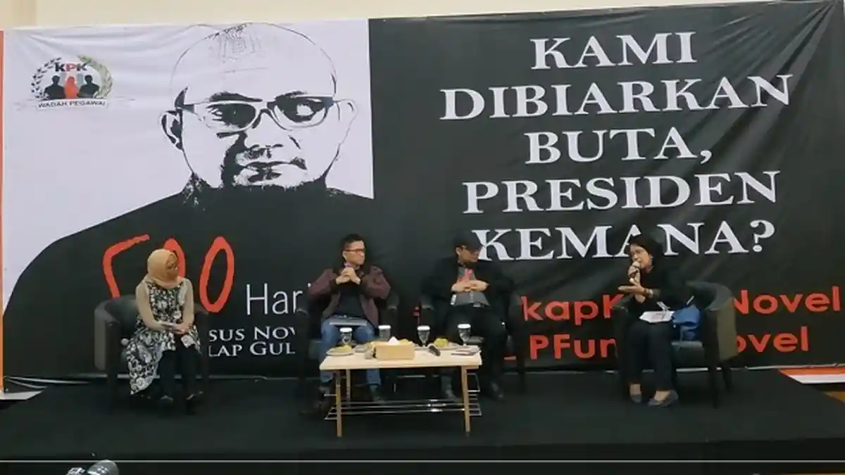 Novel Baswedan sebut Ada Pihak yang Takut Ungkap Kasusnya