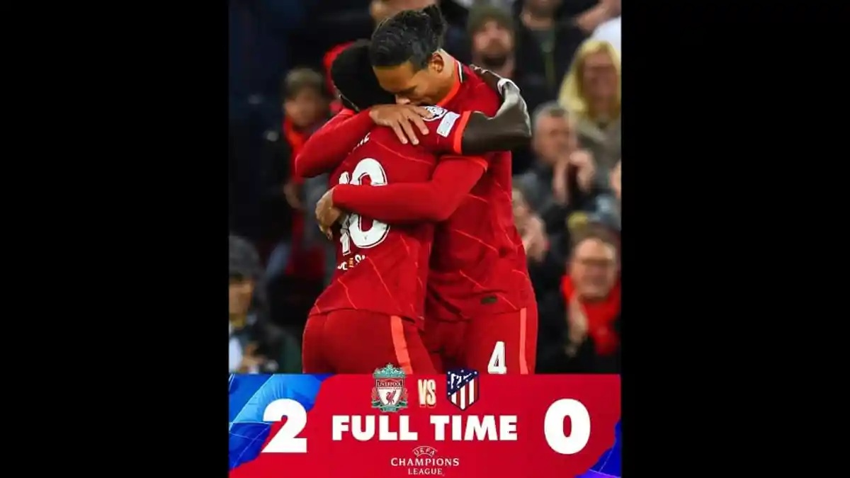 Hasil Liga Champions Tadi Malam, Liverpool 2-0 Aletico Madrid, Alexander Arnold Tampil Mengesankan