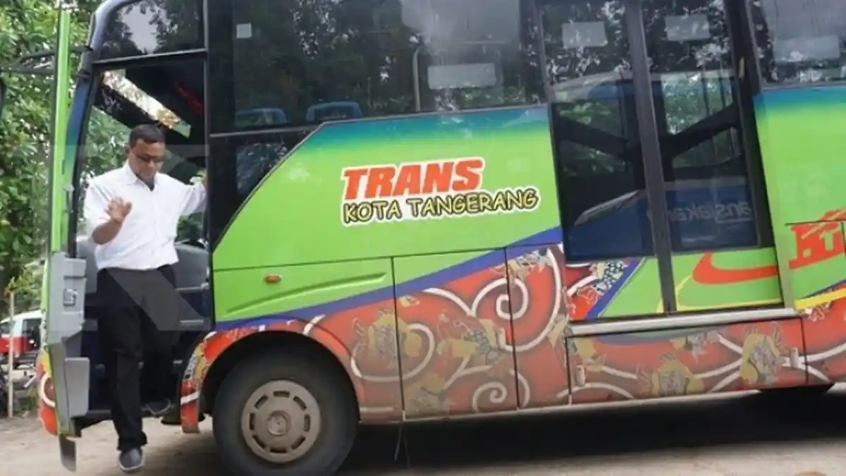 Naik Bus Rapid Trans di Tangerang, Gratis