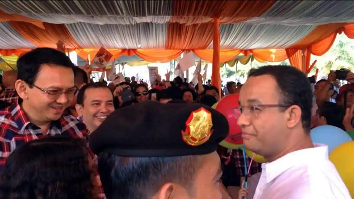 Ahok jadi Cawapres Anies Baswedan dalam Kepala Luhut di Pilpres 2024, Usul Langsung ke Bos NasDem