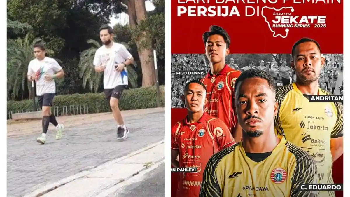 4 Pilar Persija Jakarta Ramaikan Jekate Running Series 2025, Simak ...