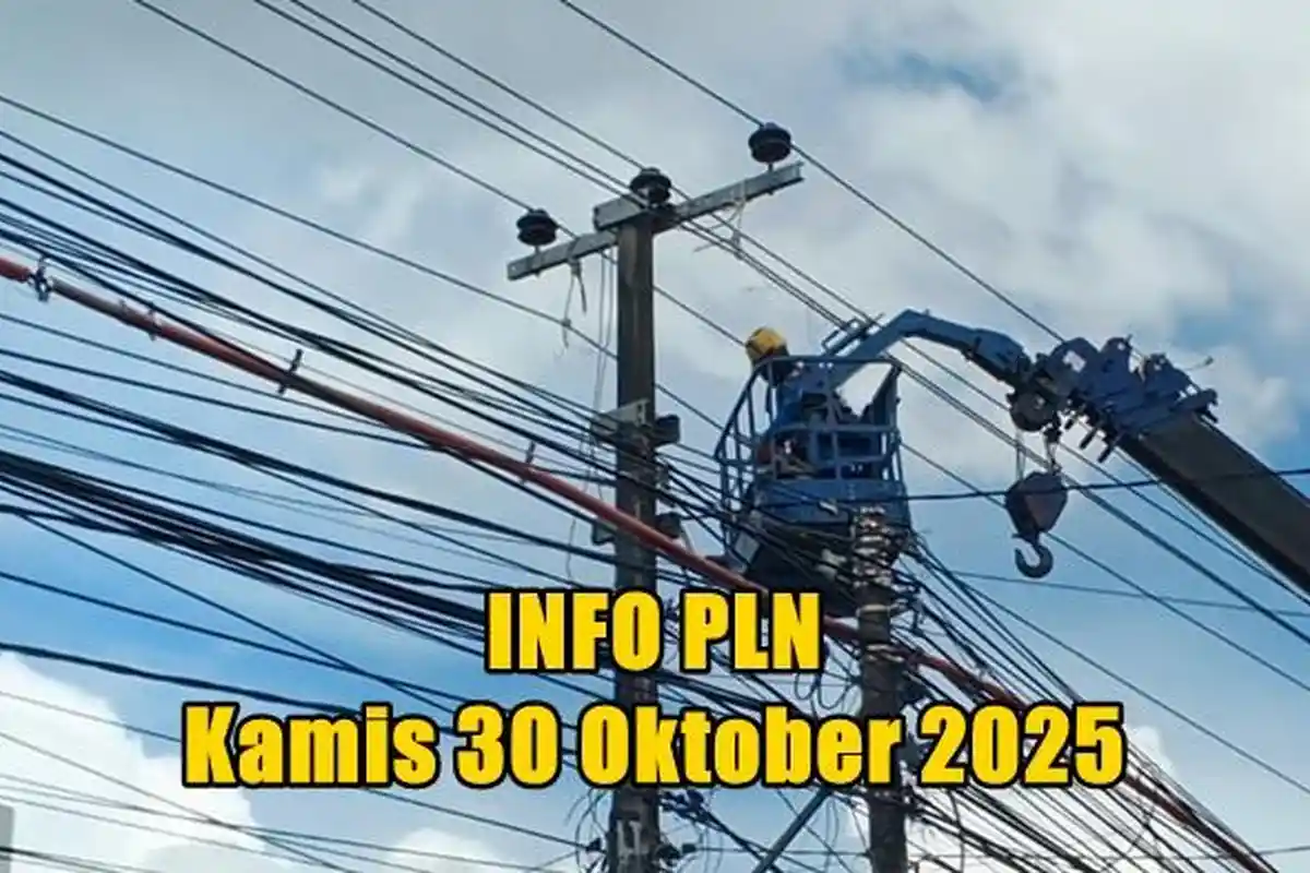 Siap-siap Mati Lampu di Minahasa, Mulai Pagi Ini PLN Lakukan Pemadaman Listrik, Cek Lokasi Terdampak