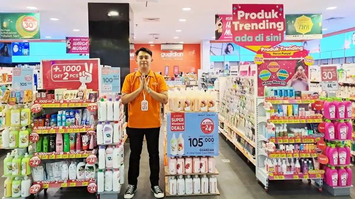 Guardian Mal Kartini Beri Promo Tambah Rp 1.000 dapat 2 Pcs dan Diskon hingga 30 Persen