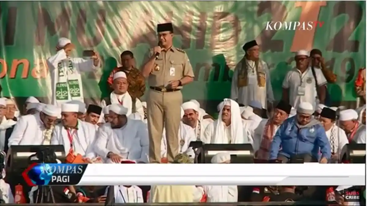Terkait Reuni Akbar 212 Hari Ini Senin 2 Desember 2019, Ini Dua Hal yang Disoal dari Anies Baswedan