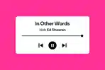 Lirik Lagu In Other Words Ed Sheeran dengan Terjemahan Bahasa Indonesia
